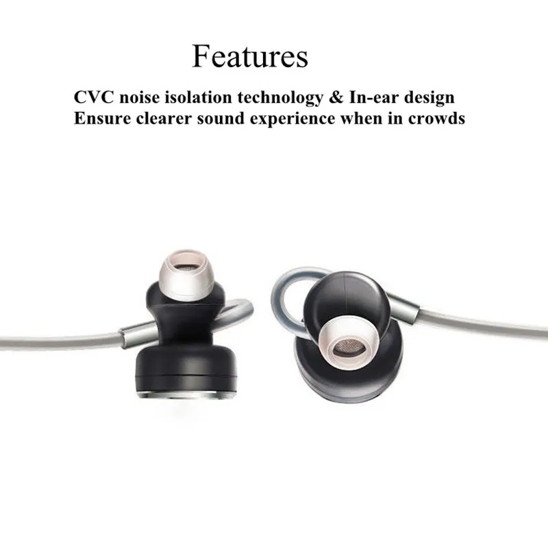 Noise Cancelling Bluetooth Headset Sports Wireless Handsfree Earphones Voice Command Sweatproof Bluetooth Earphones with Mic (8)