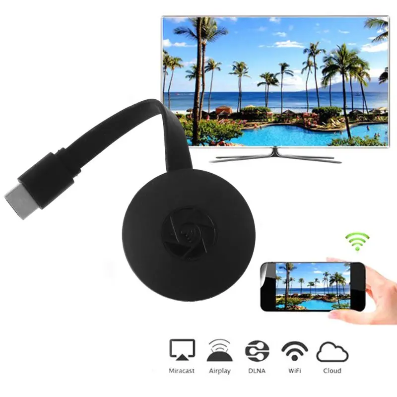 

2nd Mirascreen Digital HDMI Media Video Streamer Any Cast Mirror HDMI TV Stick Wifi Display Dongle for IOS Android