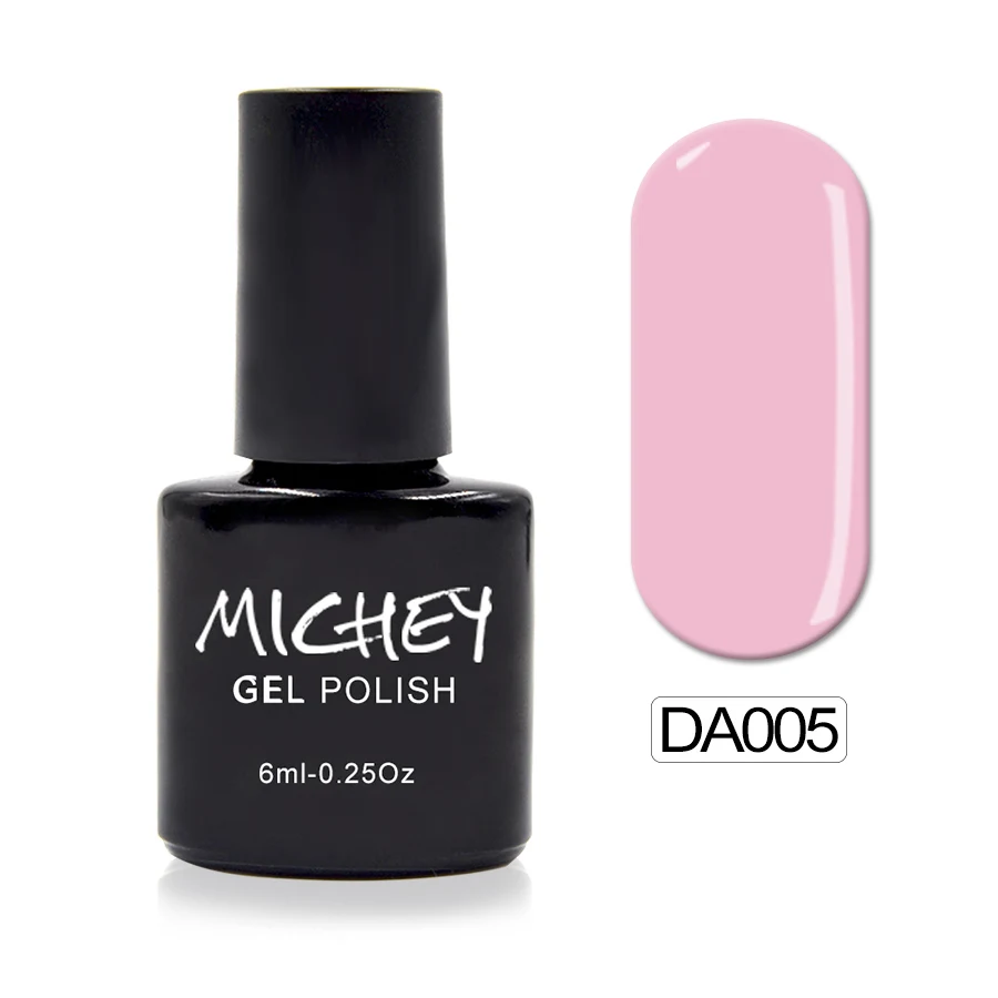 MICHEY УФ-гель чистый цвет замачиваемый Гель-лак для ногтей долговечный светодиодный Гель-лак для ногтей - Цвет: DA005
