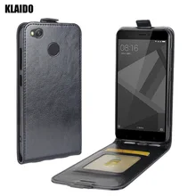 

KALIDO Case for Xiaomi Redmi 4X Case cover Flip leather Xiami Redmi 4x Case Silicone TPU back redmi4x case phone bag