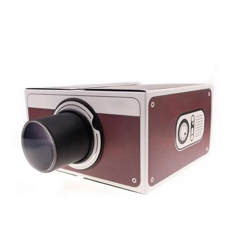 

DIY Cardboard Smart Phone Projector TV Screen Amplifier Mini Theater Cinema