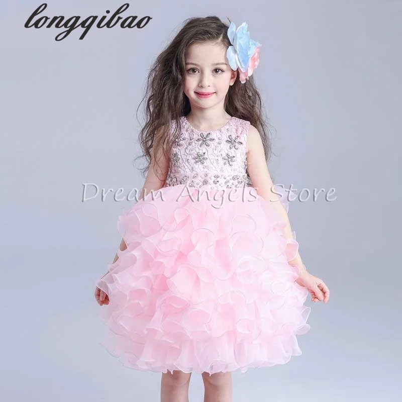 Top Quality Girl Dresses Princess Children Clothing Anna Elsa Cosplay Costume Kid S Party Dress Baby