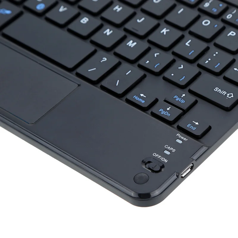 59 клавиш ультра тонкий мини BT клавиатура с сенсорной панелью для Android ПК планшет windows смартфон