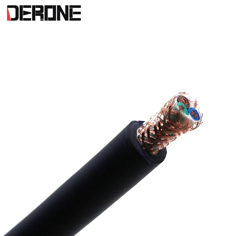 hifi power cable 5N oxygen-free copper power cord Shield main line 1 meter made in Japan for amplifier