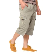 Большие размеры 3XL 4XL 5XL 6XL 7-150 кг мужские летние армейские бриджи с низкой талией свободные многокарманные повседневные тактические шорты