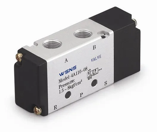 Envio Vie Posicionamento Bspt Singolo Aria Pilotata Valvola de Controle Pneumatica 4a11006 4a210-08