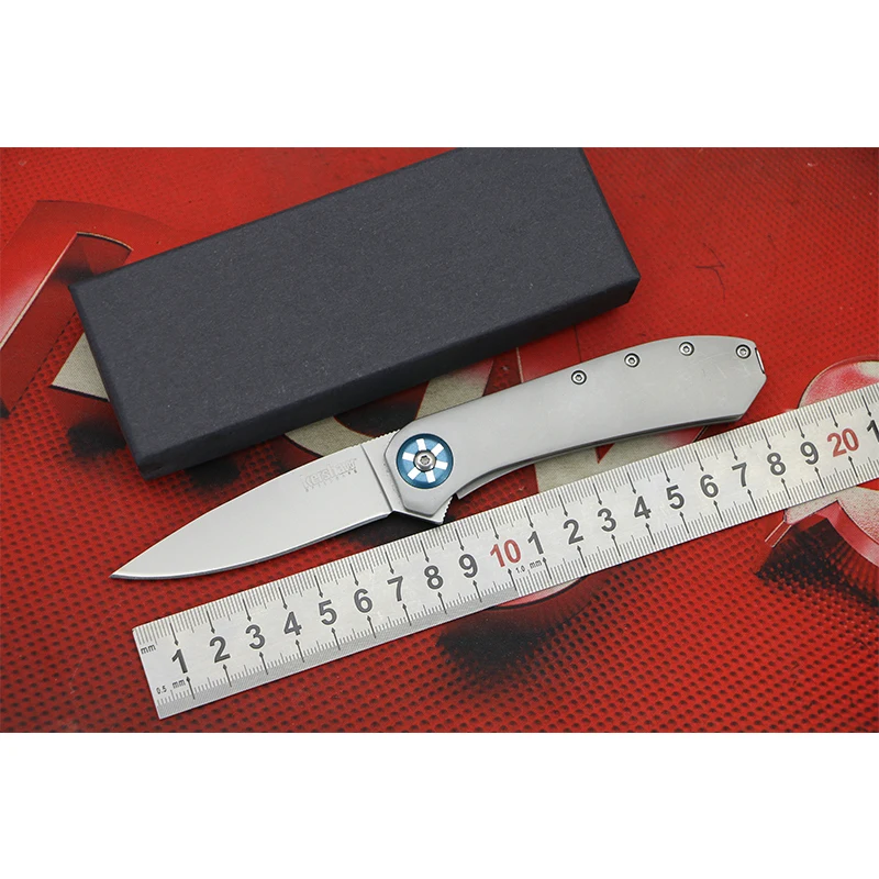 

Kershaw 3871 OEM Remaining inventory 8Cr13Mov blade steel handle flipper folding knife camping hunting Gift knives EDC tools