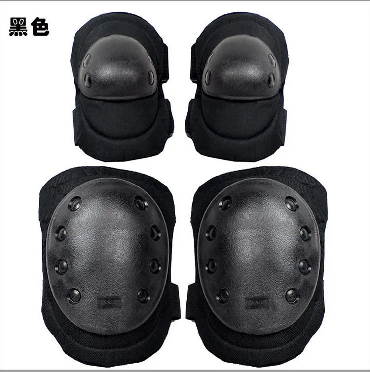 Sport Knee Elbow Pads Tactical Knee 4 Times Outdoor Camping CS Cycling
