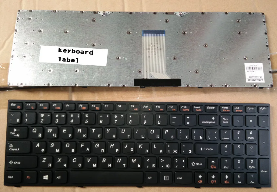

News keyboard for LENOVO B5400 B5400A B5400S M5400 M5400A Russian/us layout
