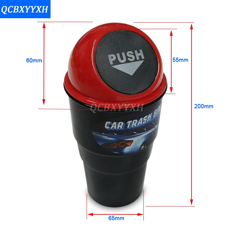 

Car-styling ABS NEW Car Carbage Can Auto Trash Can Garbage Dust Case Holder Bin For Skoda Toyota Honda Audi Ford BMW BENZ