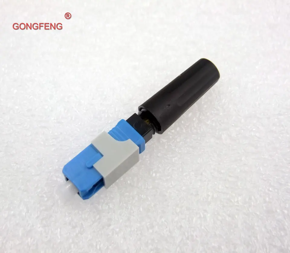 

GONGFENG 10pcs HOT SELL New Style SC/PC Optic Fiber Fast Connector Side Open FTTH Embedded Quick Connector Free Shipping