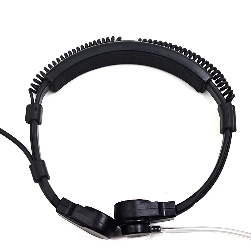 Xqf Gorge Militaire Casque Micro Secrète écouteur Micro Ptt Pour