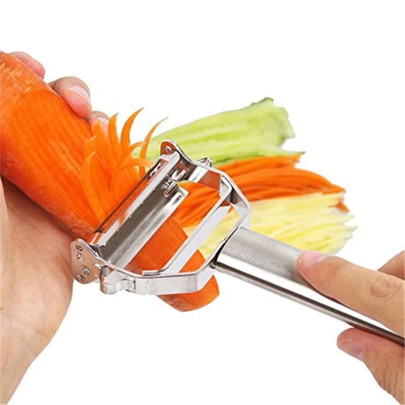 Stainless Steel Multi Purpose Handheld Peeler Swivel Easy Carrot Potato