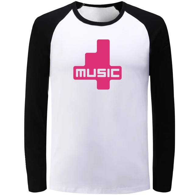 Musik Symbol Patchwork Langarm T Shirt Männer Frauen Mädchen Jungen Musik Symbol Patchwork Langarm T Shirt Männer Frauen Mädchen Jungen