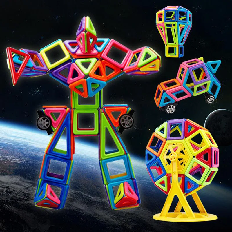 

139pcs Mini Size Magnetic Blocks Magnetic Designer Building Construction Toys Set Magnet Educational Toys For Children Kids Gift