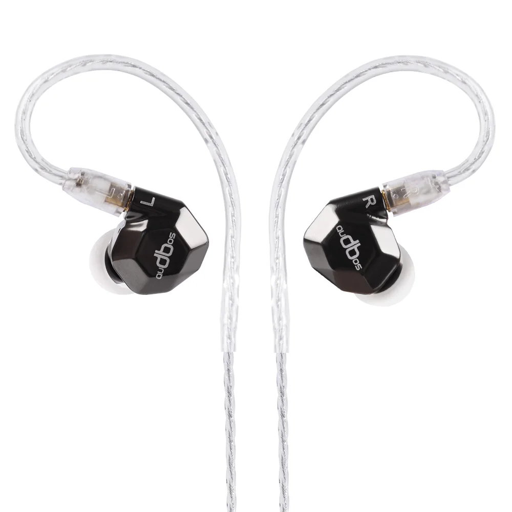 

AUDBOS K5 AUDIO K5 Metal 2BA+2DD In Ear Earphone Armature with Dynamic 4 Units Hybrid Headset With MMCX