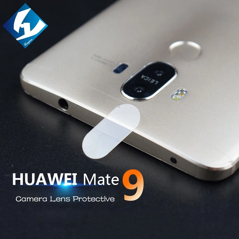 50pcs/lot Lhoyern Camera Lens Protective Protector Cover For Huawei honor 6X 8 V9 P9 PLUS P10 Mate 9 Tempered Glass Film 9H