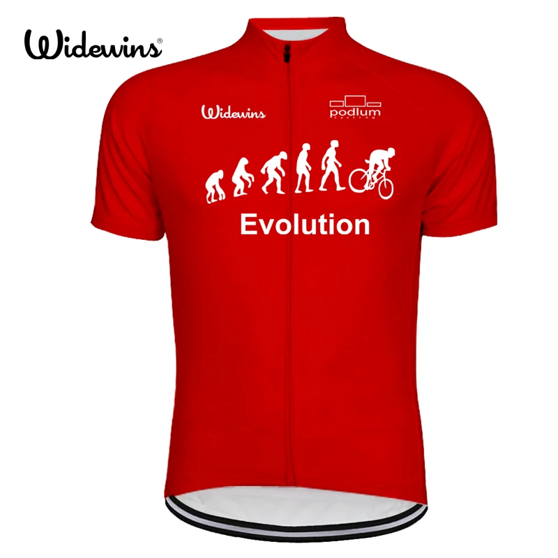 Widewins EVOLUTION pro team custom Мужская летняя одежда для езды на велосипеде Джерси 3 цвета короткий рукав велосипедная одежда для езды на мотоцикле 8011 - Цвет: pic color