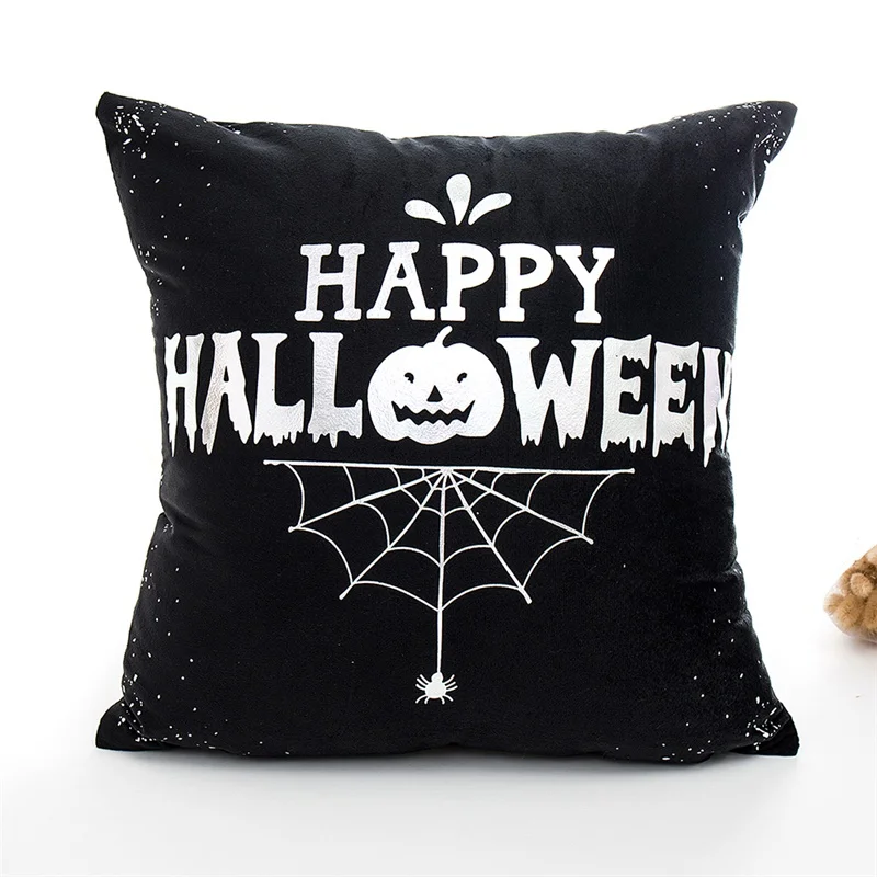 Чехол для подушки Fuwatacchi Throw чехол Hallowen дивана тыквы фонаря наволочки