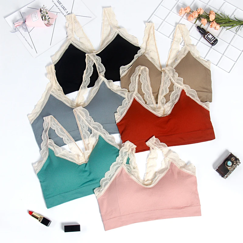 

CMENIN Sexy Bra Push Up Bra Bralette Bras For Women Plus Size Women Lingerie Cotton Soft Lace Bra Bralet Brallete Wireless B0116