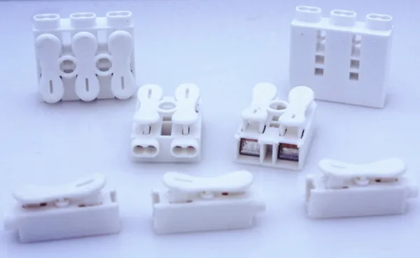 

Wholesale 50pcs/lot Quick Splice Lock Wire Connectors 1 2 3Pins Electrical Cable Terminals