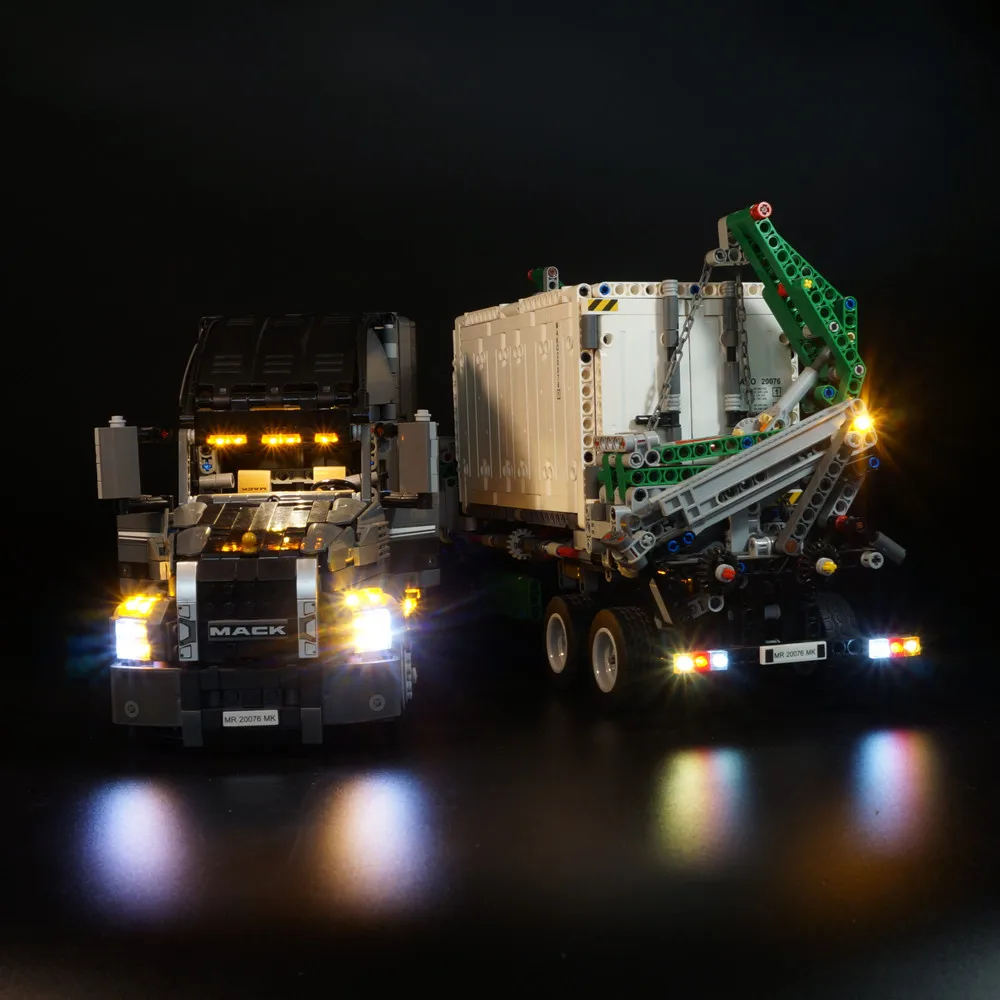 Набор светодиодных ламп для серии lego Technic 42078 и 20076 набор грузовиков Mack AnthBig