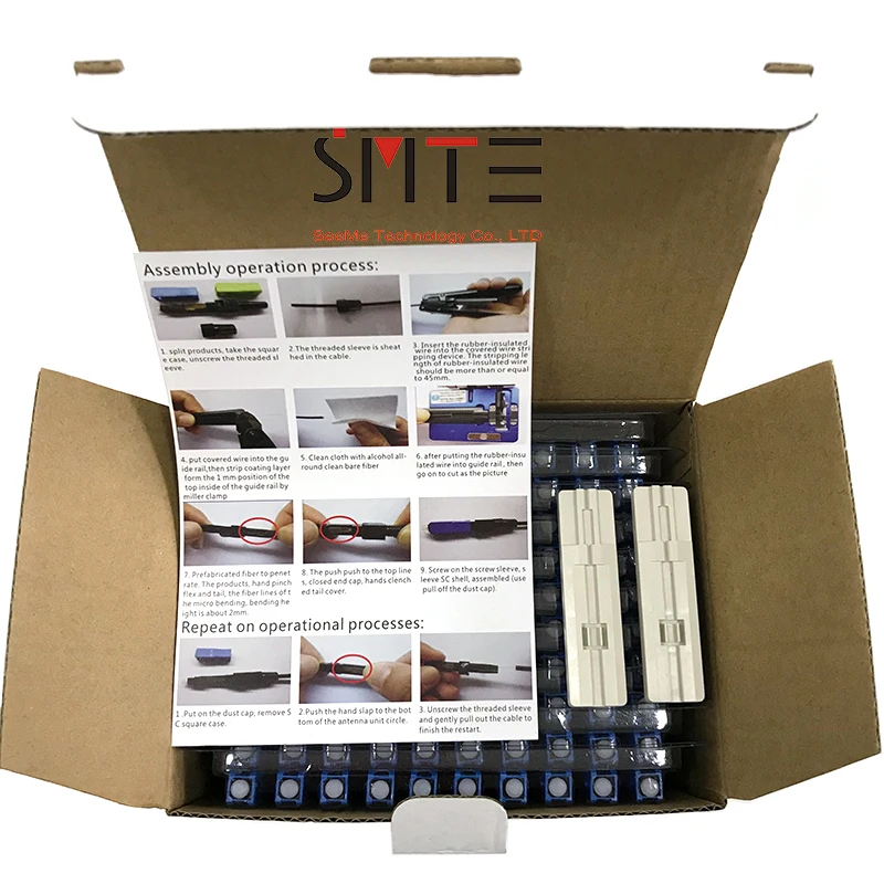 100pcs/lot SC UPC Cold connector NPFG SC/UPC SC