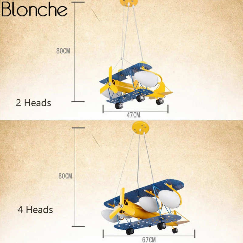 Скандинавский кулон самолет, современный светодиодный подвесной светильник для детской комнаты, спальни, мальчика, детский подарок, потолочные светильники, домашний Лофт Декор