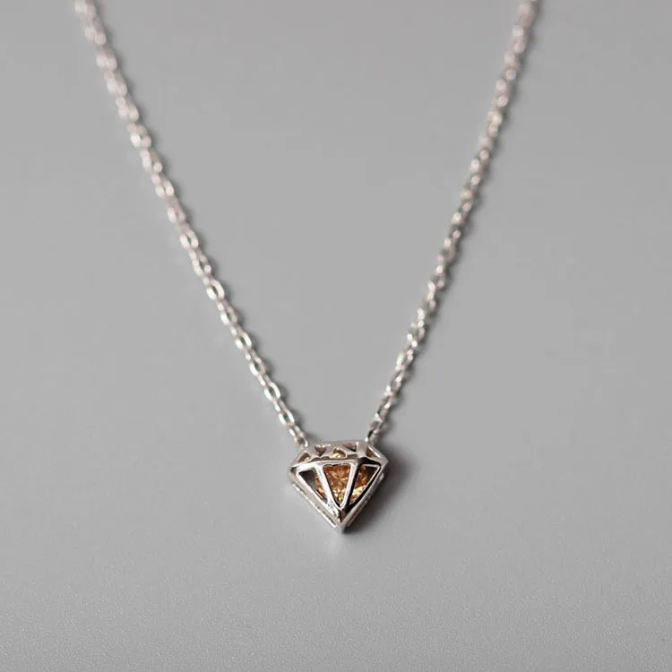 super hero necklace women gift 100% 925 Sterling silver nacklace Jewellery Clavicle chain pendant charms