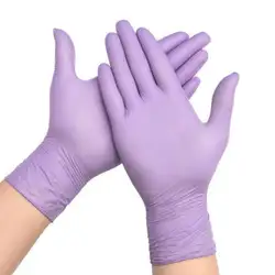 100 шт./лот одноразовые латексные перчатки универсальные чистящие перчатки многоцелевые бытовые пищевые медицинские косметические