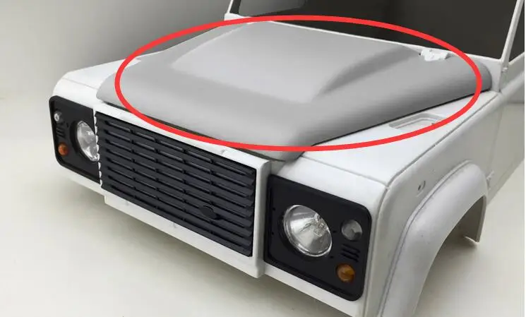 

HARD BODY D90 ENGINE COVER 1/10 Scale RC4WDD D90/110 Defender ROVER LAND G2 truck
