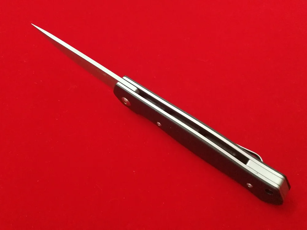 WHYEDC версия JohnnyJamie KWAIKEN III C11GPBK Военный нож складной D2 стальной черный G10 Ручка