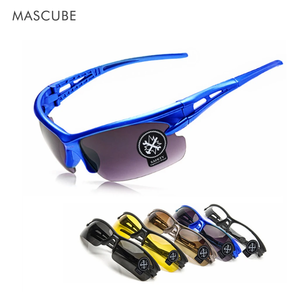

MASCUBE Cycling Glasses 5 Colors Outdoor MTB Bicycle Glasses Motorcycle Sunglasses UV Protection Glasses Windproof For Men