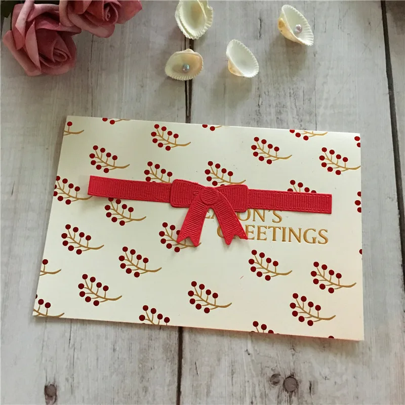 

Beautiful Decorative Bow Tie Stencils For Making Cards Embossing Cutting Dies Metal Suit DIY Paper Card Stamp 150x56mm