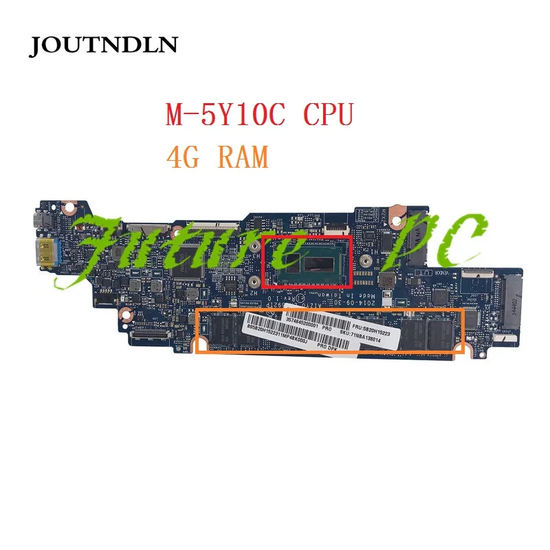 JOUTNDLN для Lenovo Yoga 3 1170 материнская плата с M-5Y10C SR23C CPU 4G RAM AIZY0 LA-B921P 5B20H15223 тестовая