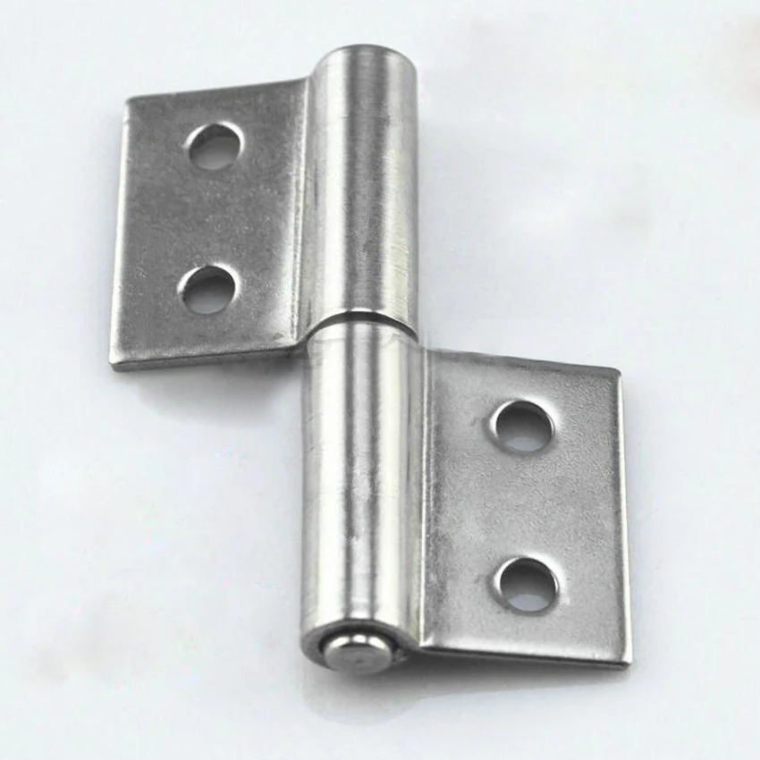 

1 pcs Silver 2" Length Rectangular Flag Hinge Window Door Hinge / Stainless Steel