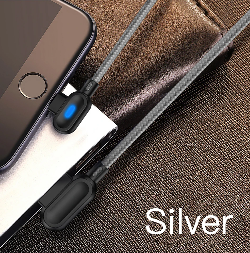 !ACCEZZ 90 Degree Micro USB Cable Fast Charging For Xiaomi Redmi Note 5 Pro Samsung S6 S7 Huawei Tablet Android Data Sync Cables (10)