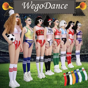 

2018 Soccer Baby DJ Bar DS costumes new gogo lead suit cheerleaders