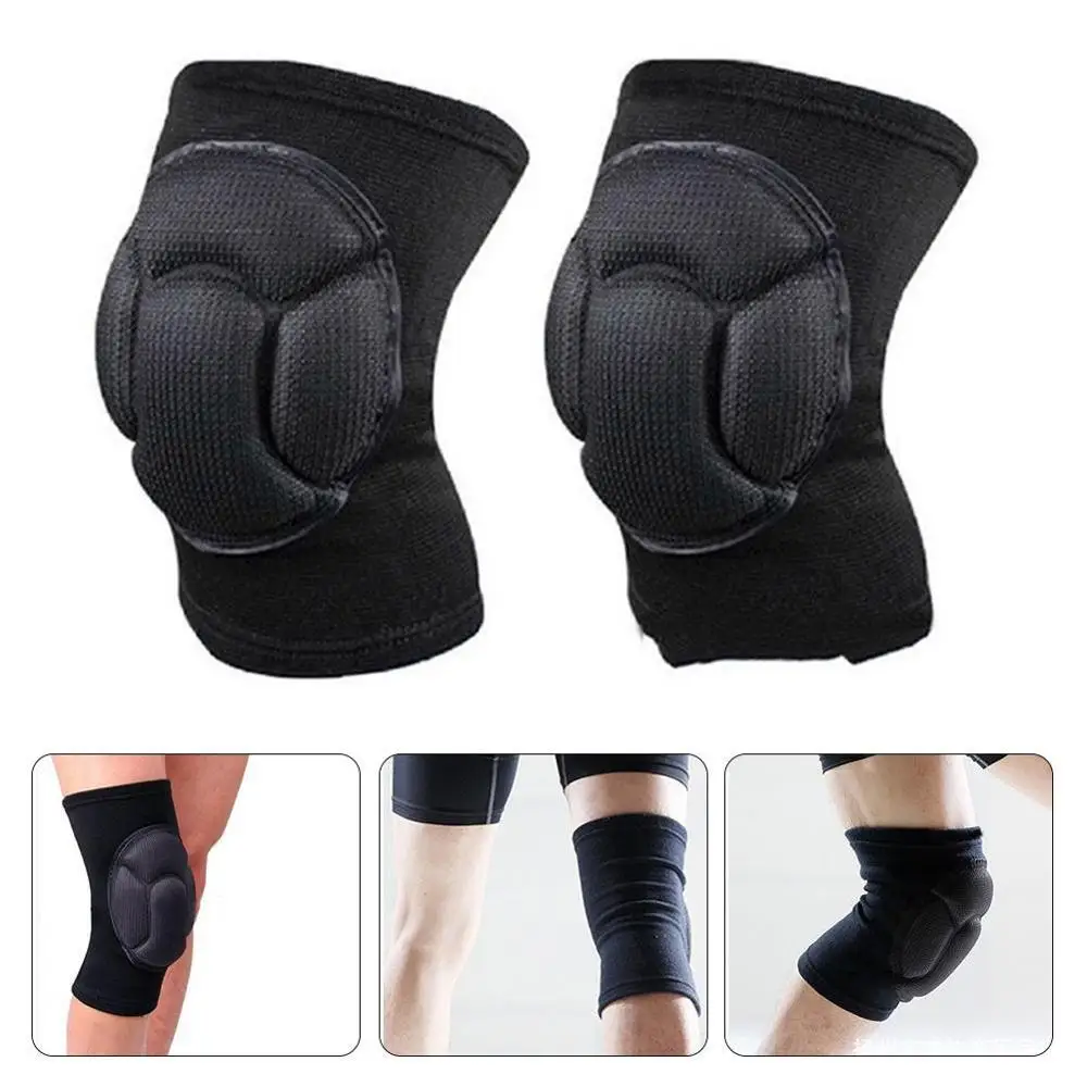 2pcs Goalkeeper Sponge Kneepad Football Volleyball Extreme Sports Knee pads Dancing Kneelet Anticollision Cycling Knee Protector