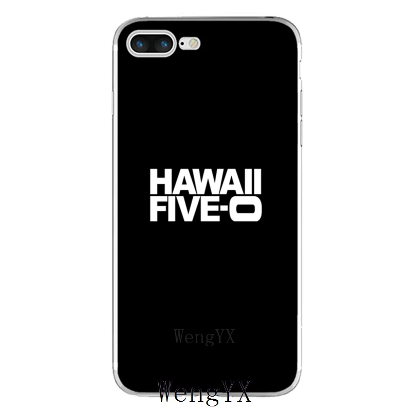 Тонкий Силиконовый ТПУ мягкий чехол для телефона TV hawaii five o iPhone X 8 8plus 7 7plus 6 6s plus 5 5s