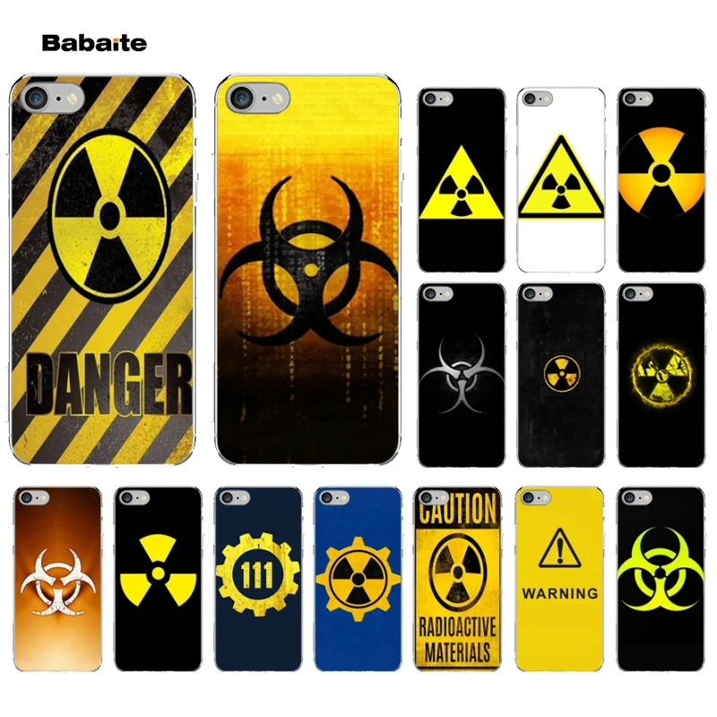 Чехол для телефона Babaite Nuclear the bomb с логотипом Роскошный уникальный дизайн iPhone X XS