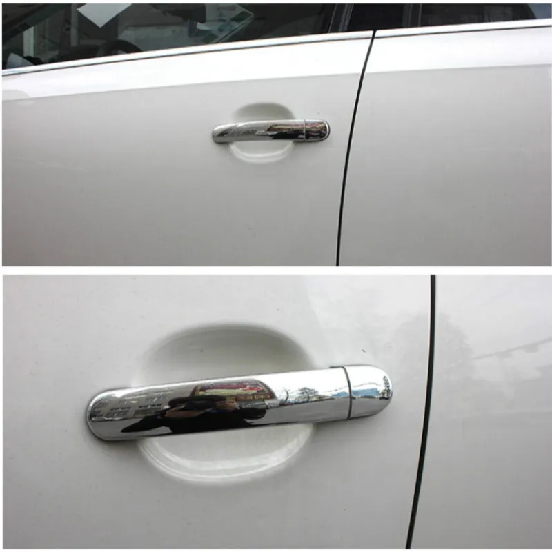 Хромированная крышка ручки двери для VW Golf 5 MK5 Volkswagen V Rabbit 1K 2004 2009 отделка Стайлинг