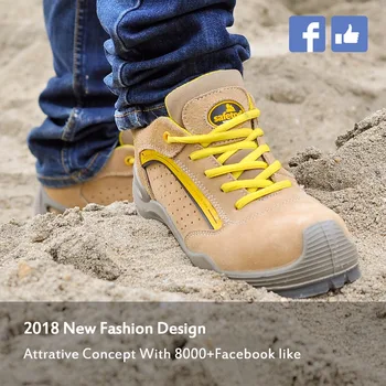 SAFETOE Mens Safety Shoes Breathable Sports With Steel Toe Work Woman Boots Casual Protective Footwear Anti-Piercing Waterpoof 6