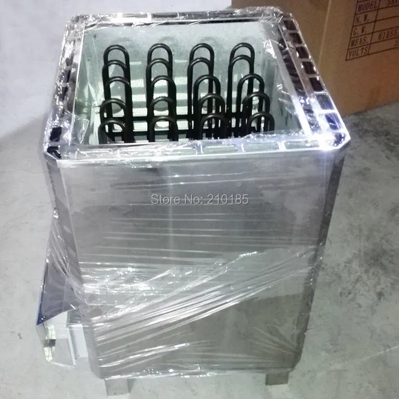  Free shipping 27KW380-415V 50/60HZ sauna heater with stainless steel shell and controller ST-135T s