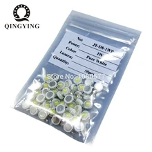 50 шт. 1 Вт 3 Вт Светодиодный светильник высокой мощности Светодиодный s чип SMD теплый белый красный зеленый синий желтый для Точечный светильник лампа