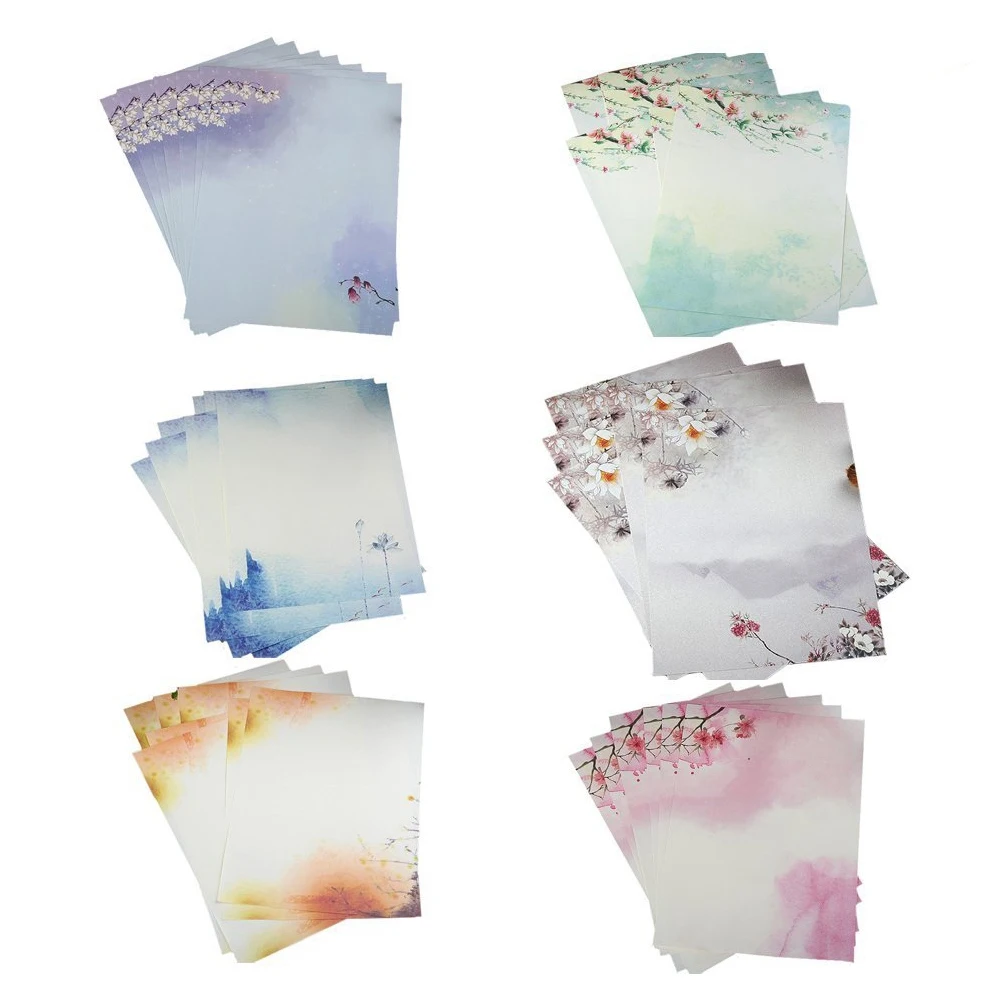 

HOT-48PCS Writing Stationery Paper , Letter Writing Paper Letter Sets