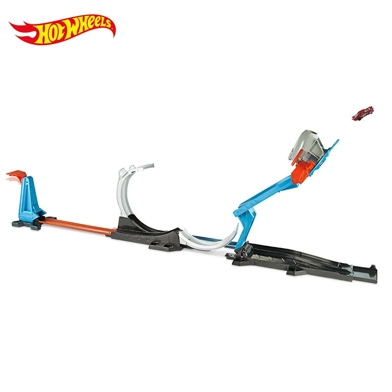 Новинка Игрушечный трек Hot Wheels Hotwheels запуск ракет трюк различные скачки трека