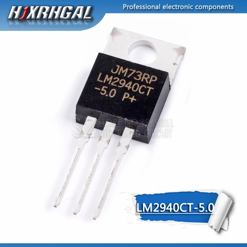 10 шт. LM2940CT-5.0 LM2940CT-5 TO220 TO-220 LM2940 LM2940-5V | Электронные компоненты и принадлежности