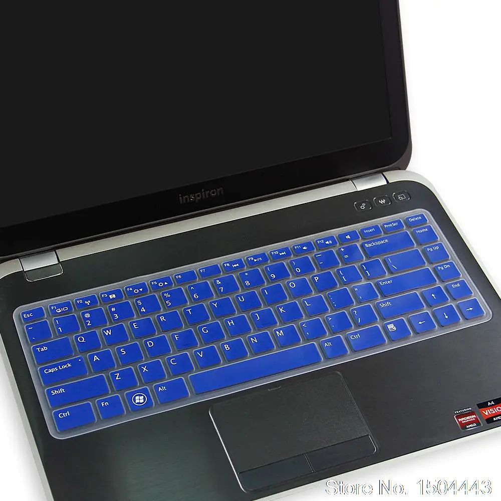 Чехол для клавиатуры ноутбука Dell Inspiron 14R 5437 N4050 N4110 3437 5525 5520 1420 1410 1520 1525 1545 1500 14 15