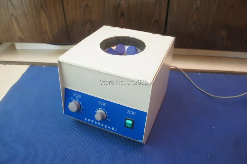 LD-3 Electric Centrifuge Lab Medical Practice 4000 rpm 50ml x 6 with Timer stepless speed regulation | Инструменты